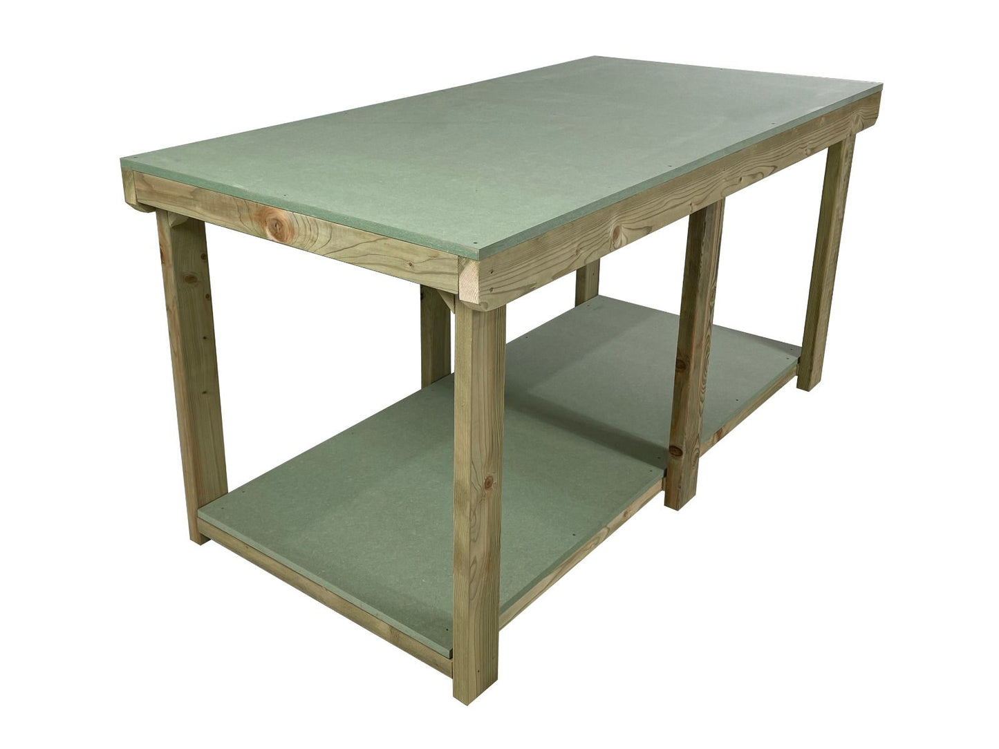 Wooden UniMDF Top Workbench Depth-4ft