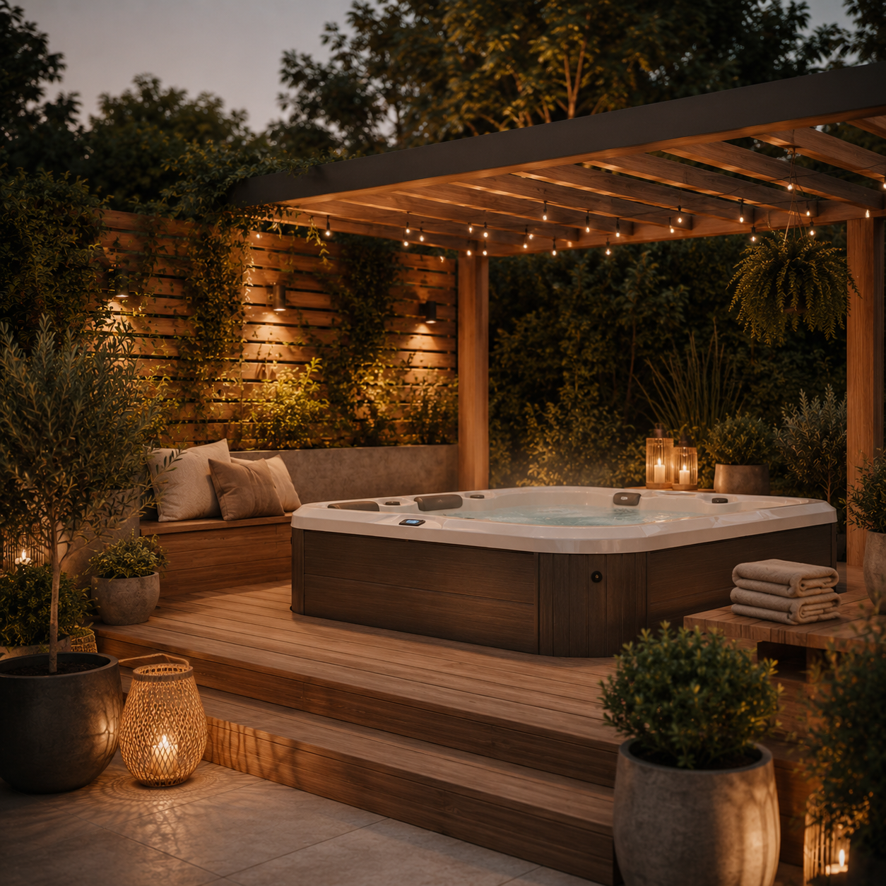 Garden Spa Creation
