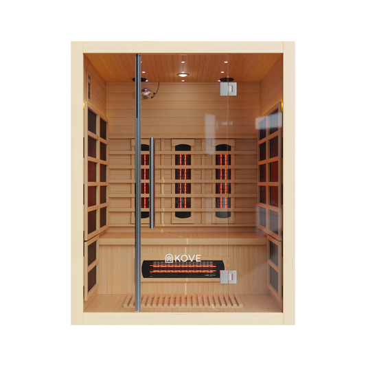 KOVE Full Spectrum Infrared Sauna – 3 Person