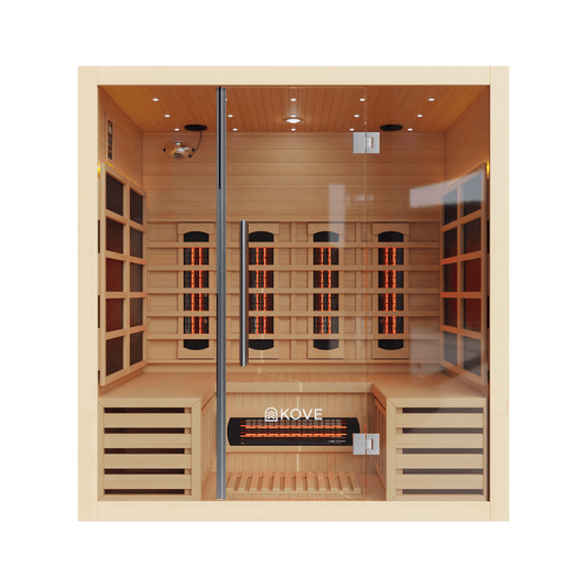 KOVE Full Spectrum Infrared Sauna – 4 Person