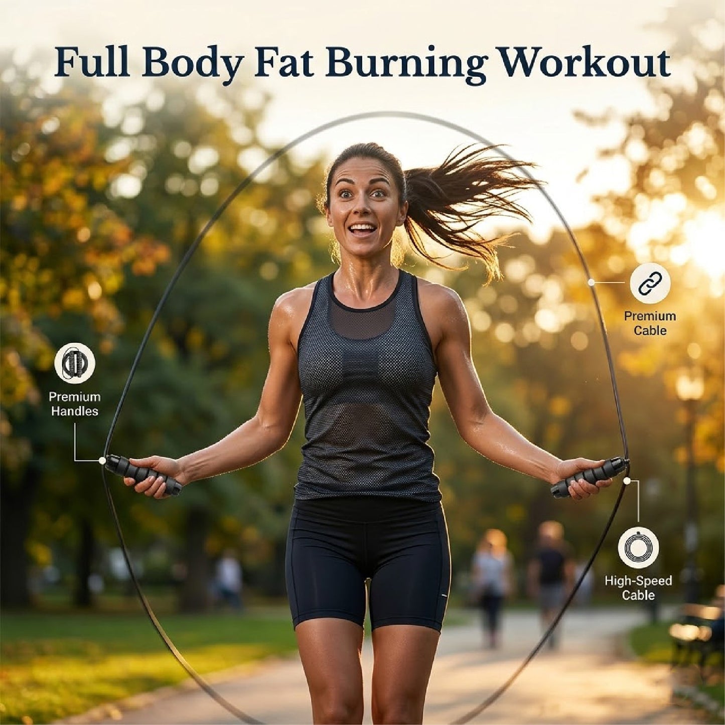 Skipping Rope Jump Speed Exercise Rope