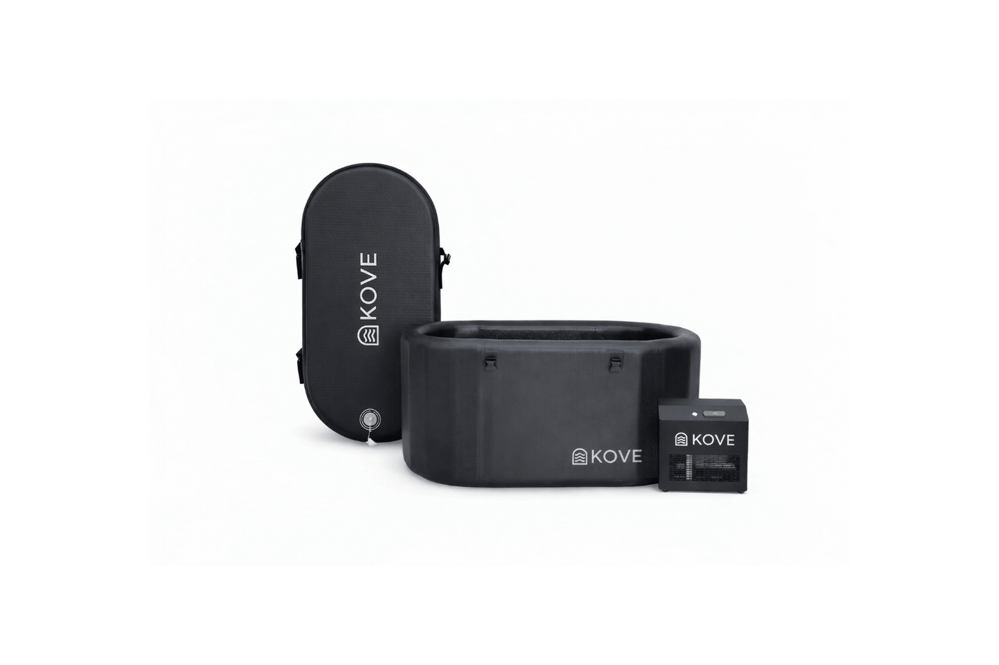 KOVE Pro Ice Bath – Premium Reclined Cold Plunge - Full Body Immersions - 450L (Chiller Compatible)