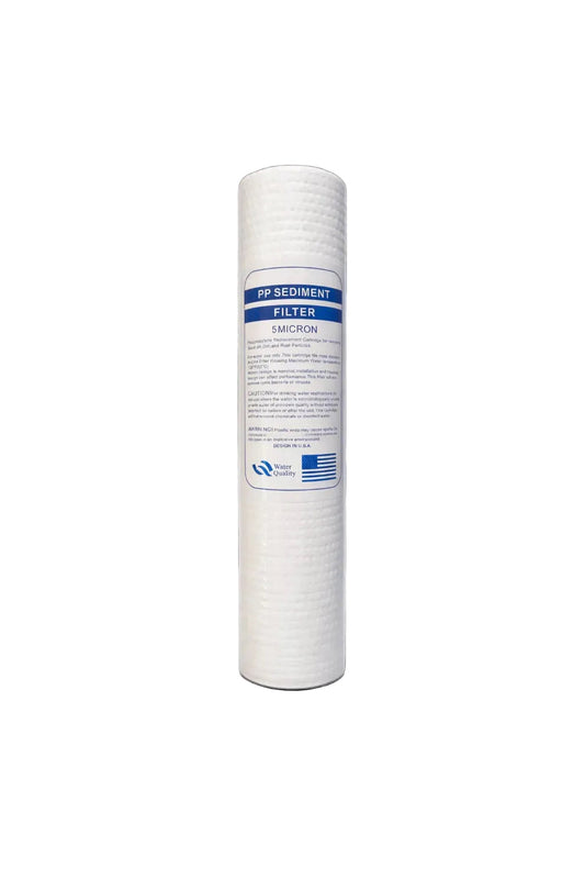 KOVE Pro Ice Bath 5 Micron Filter Cartridges – 10 inch - Pack of 5