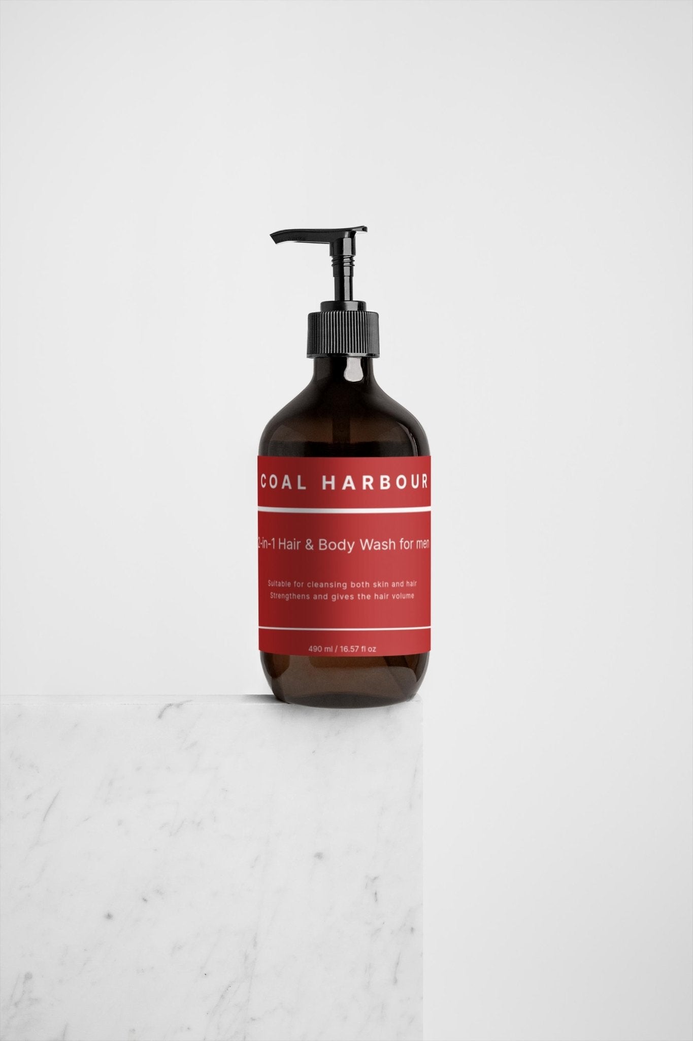 2-in-1 Luxury Hair & Body Wash for Men 490ml