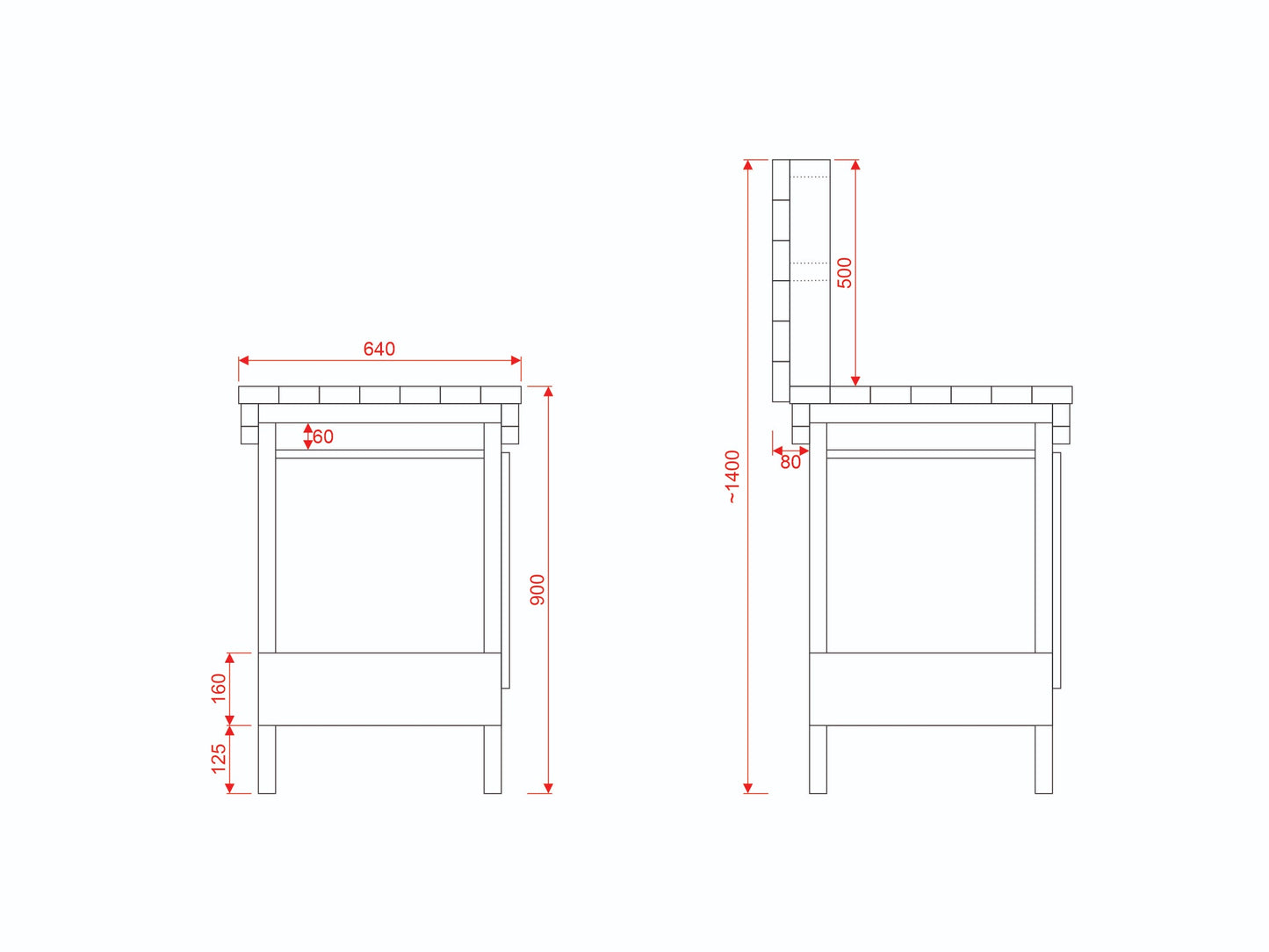 Acorn Heavy-duty Cupboard Workbench (V.1)