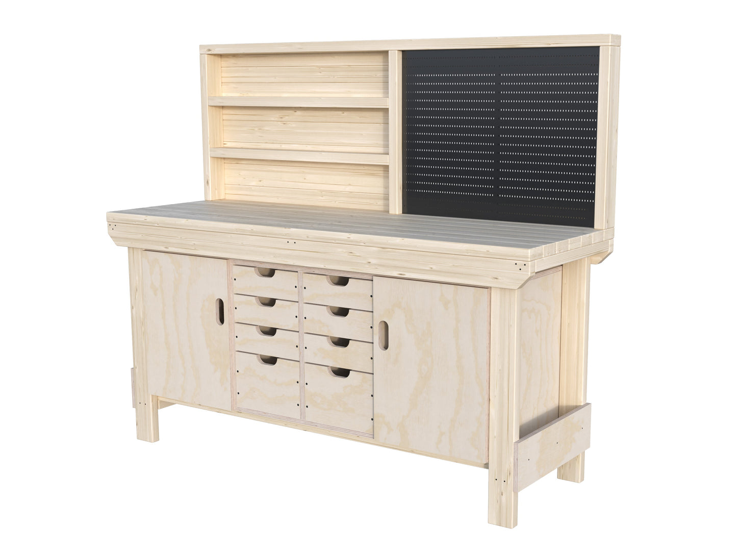 Acorn Heavy-duty Cupboard Workbench (V.6)