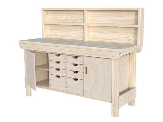 Acorn Heavy-duty Cupboard Workbench (V.6)