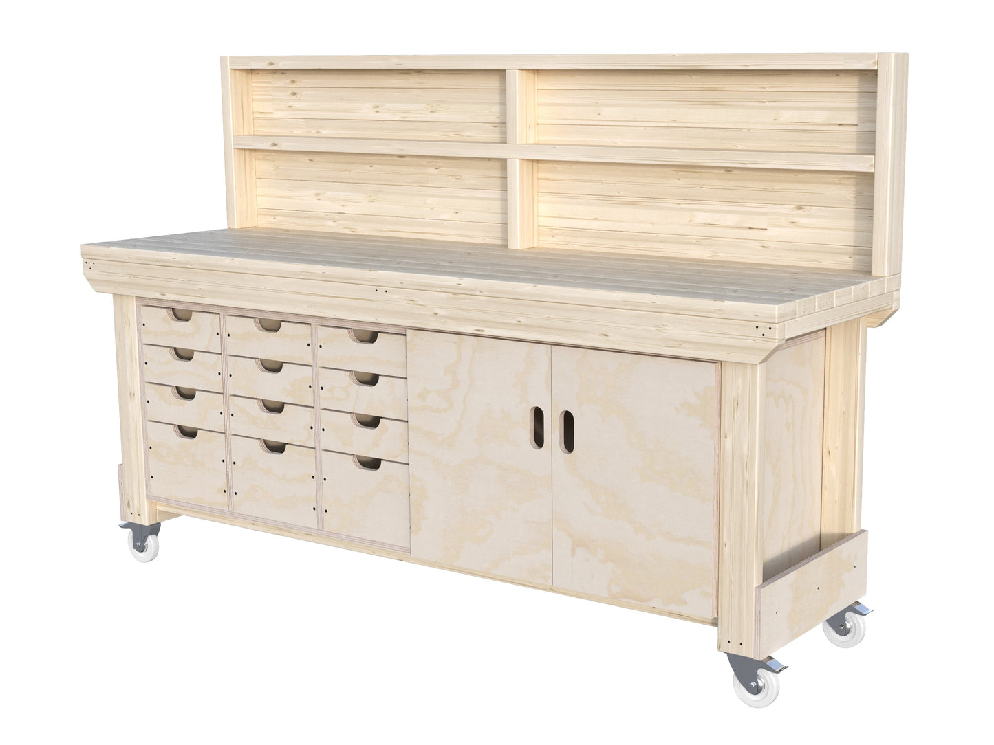Acorn Heavy-duty Cupboard Workbench (V.1)