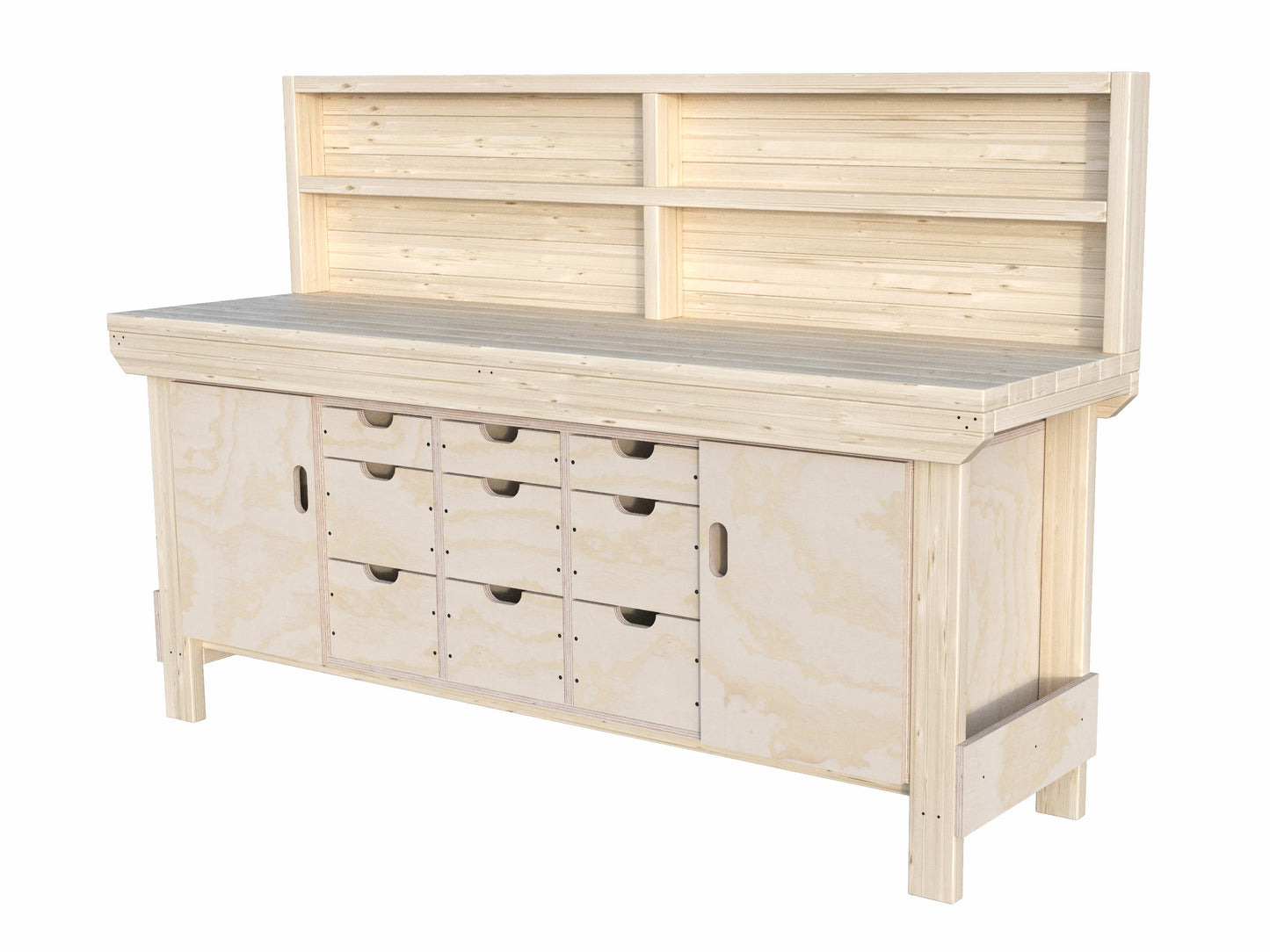 Acorn Heavy-duty Cupboard Workbench (V.5)