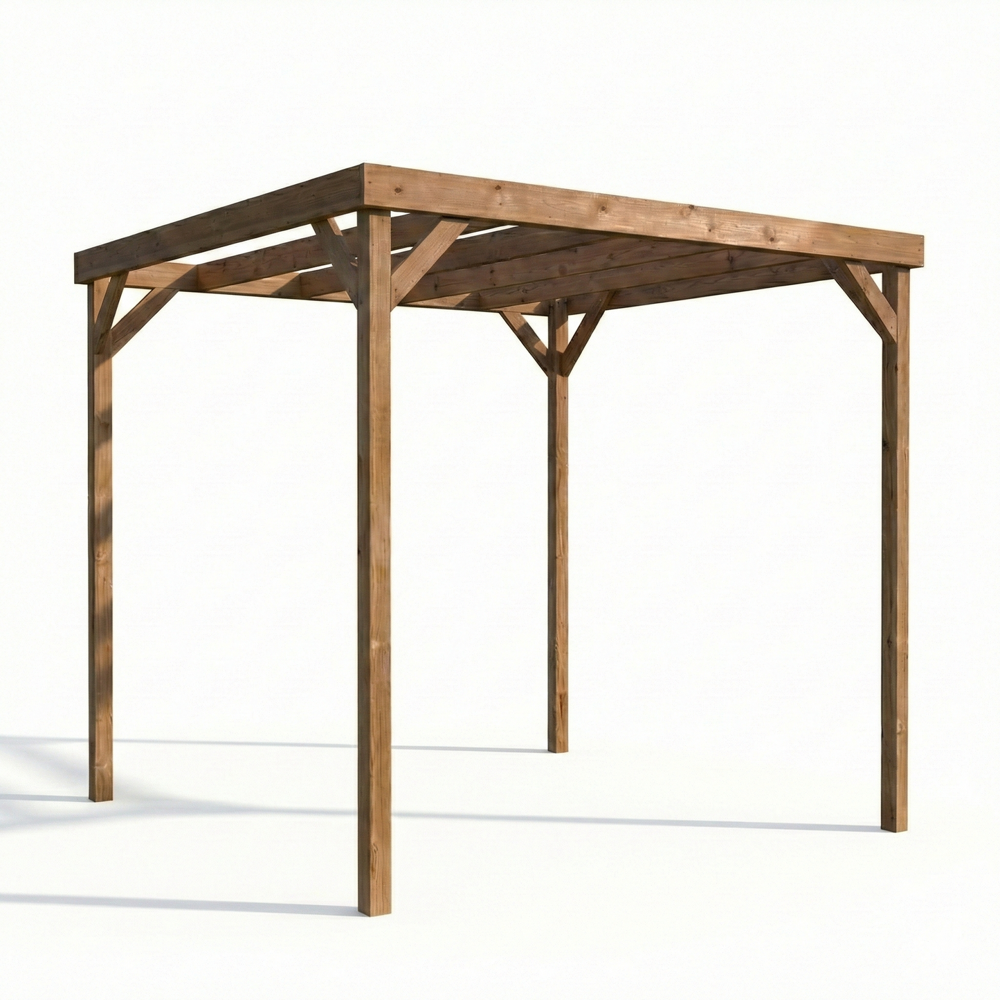 Box Wooden Garden Pergola Kit