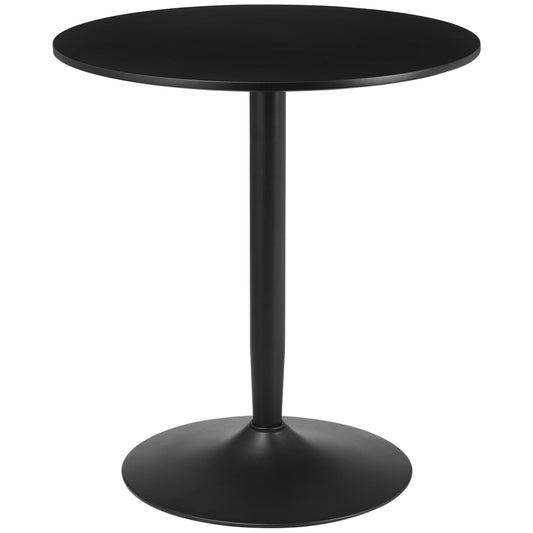 HOMCOM 75H x \'ce\'a670cm Two-Person Minimalistic Dining Table - Black