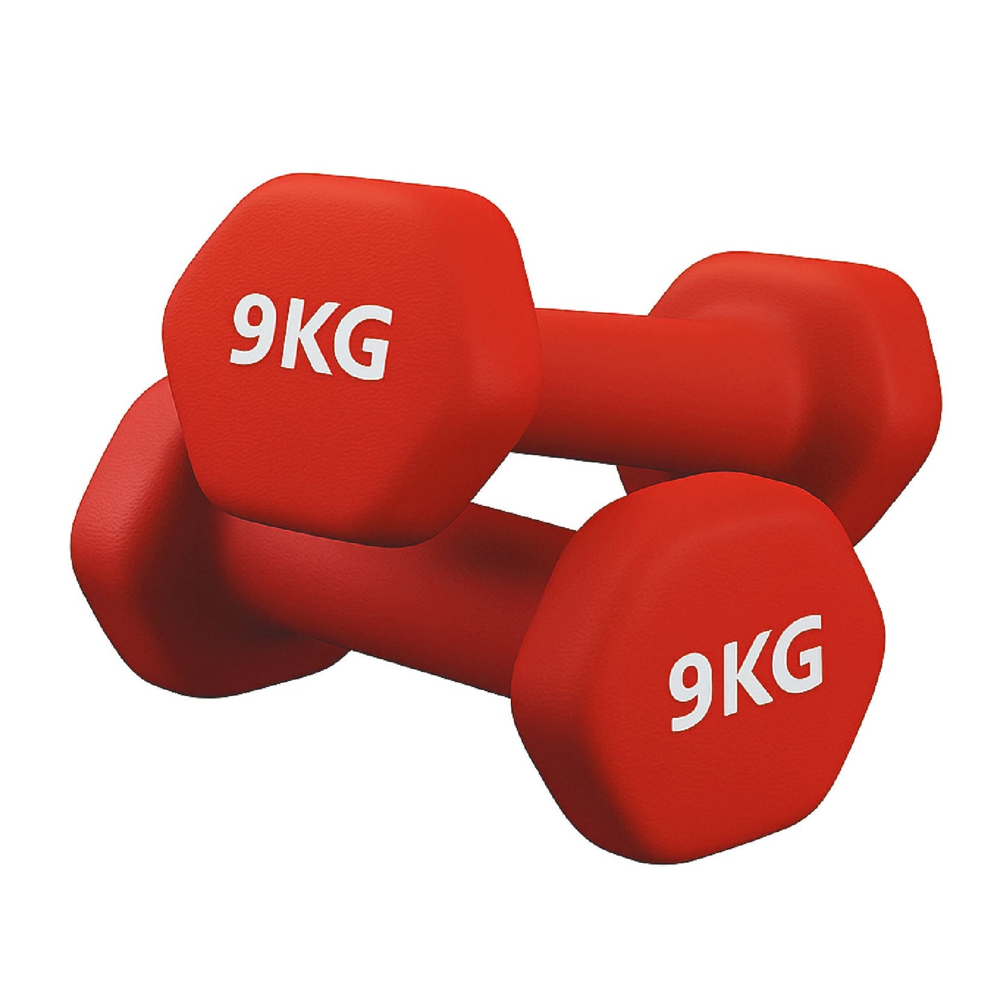 Neoprene Hex Dumbbells Pair & Set (0.5kg–10kg) – Anti-Roll, Non-Slip Grip, Strength Training Weights