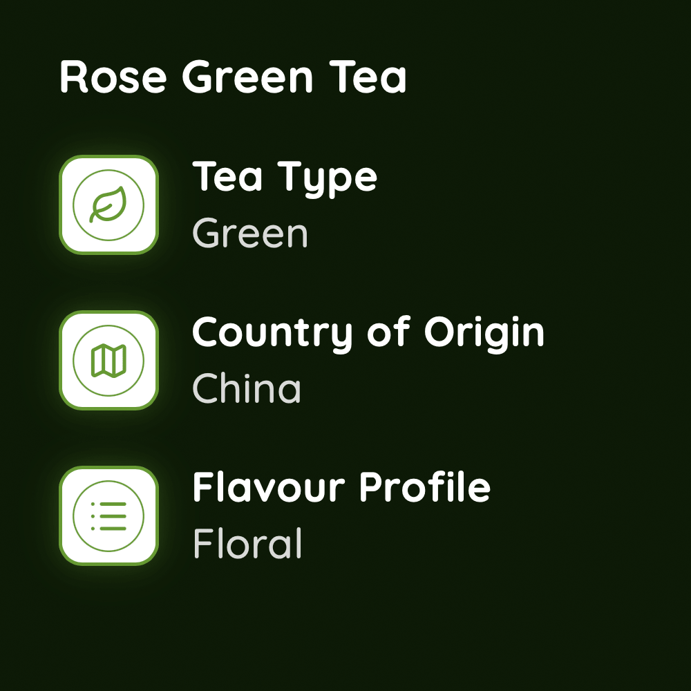 Rose Green Tea