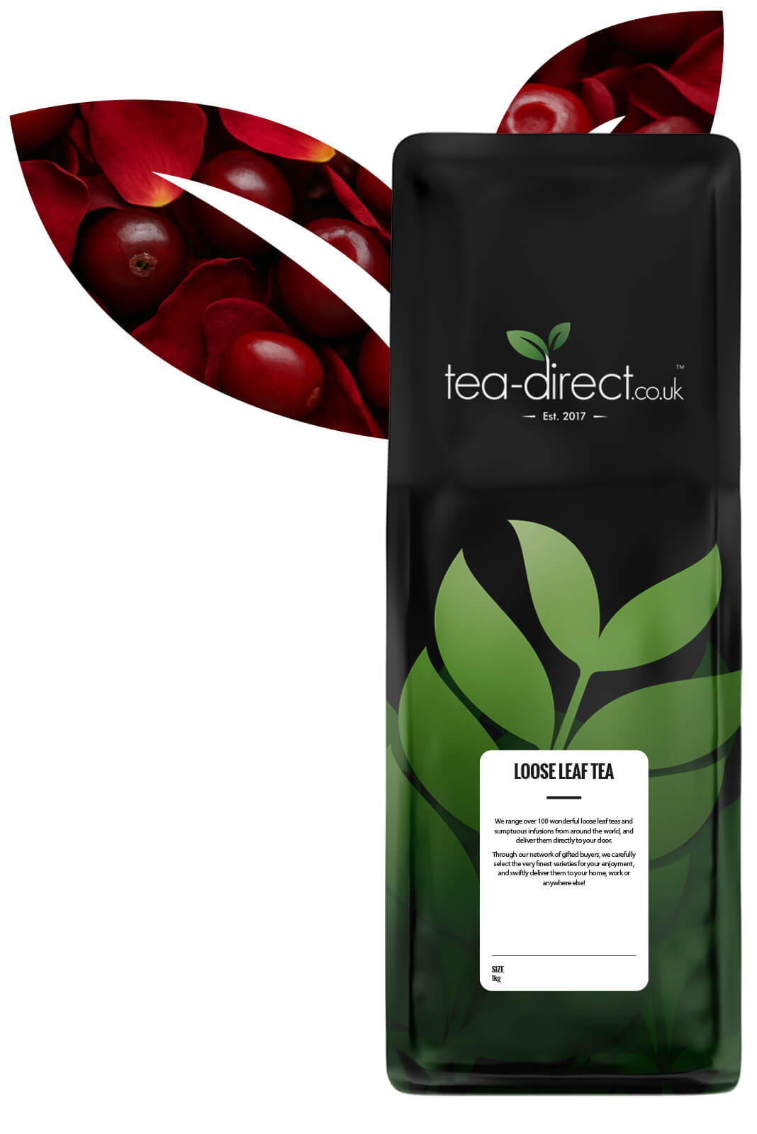 Sencha Cranberry And Rose Tea