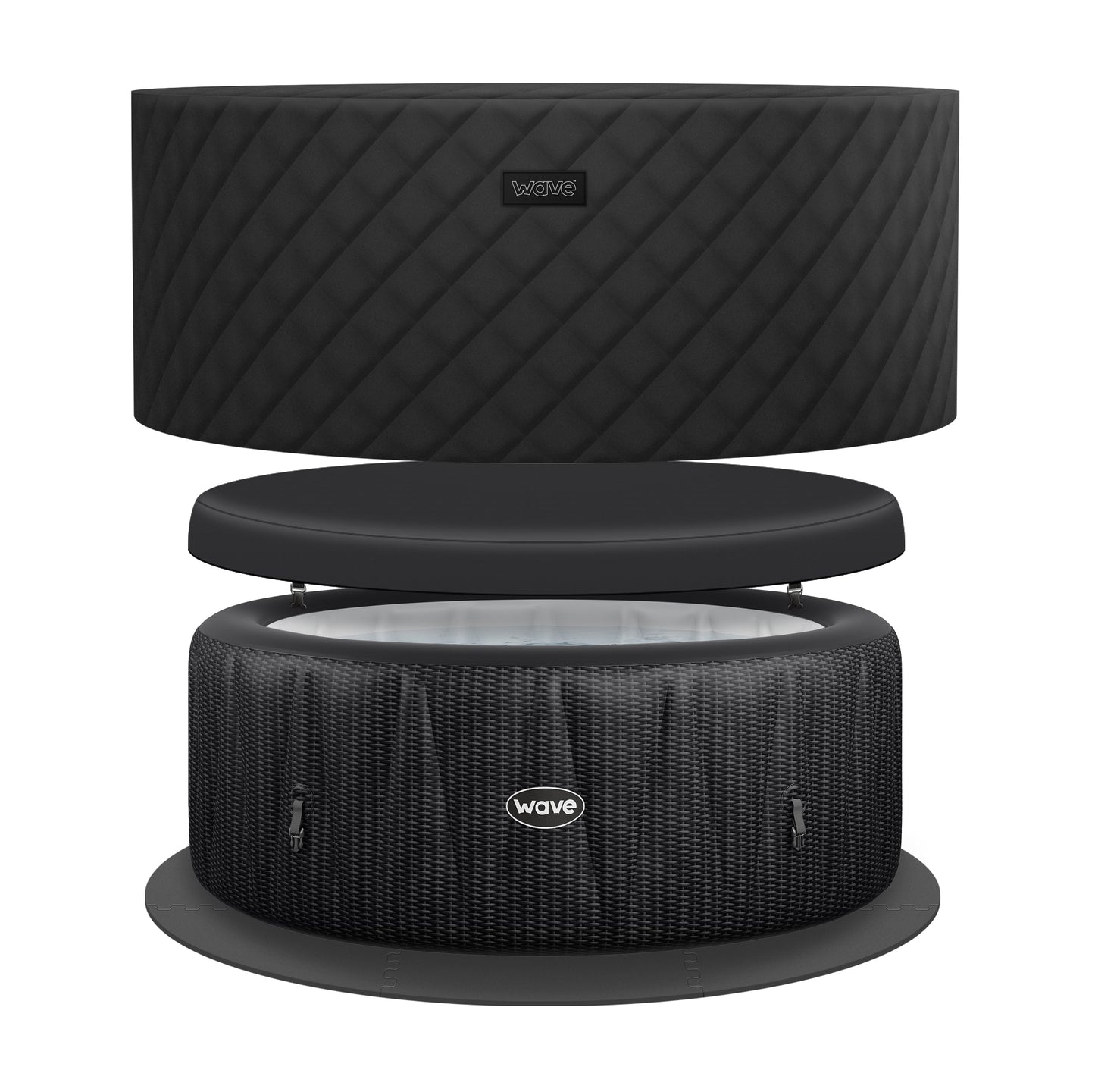 WaveSpa Atlantic Inflatable Hot Tub with Integrated Heater