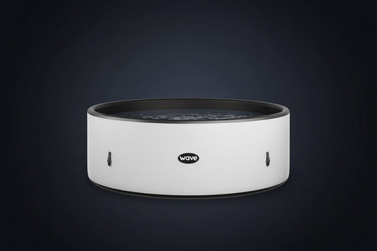 WaveSpa Ontario Round Drop Stitch Hot Tub | Herringbone
