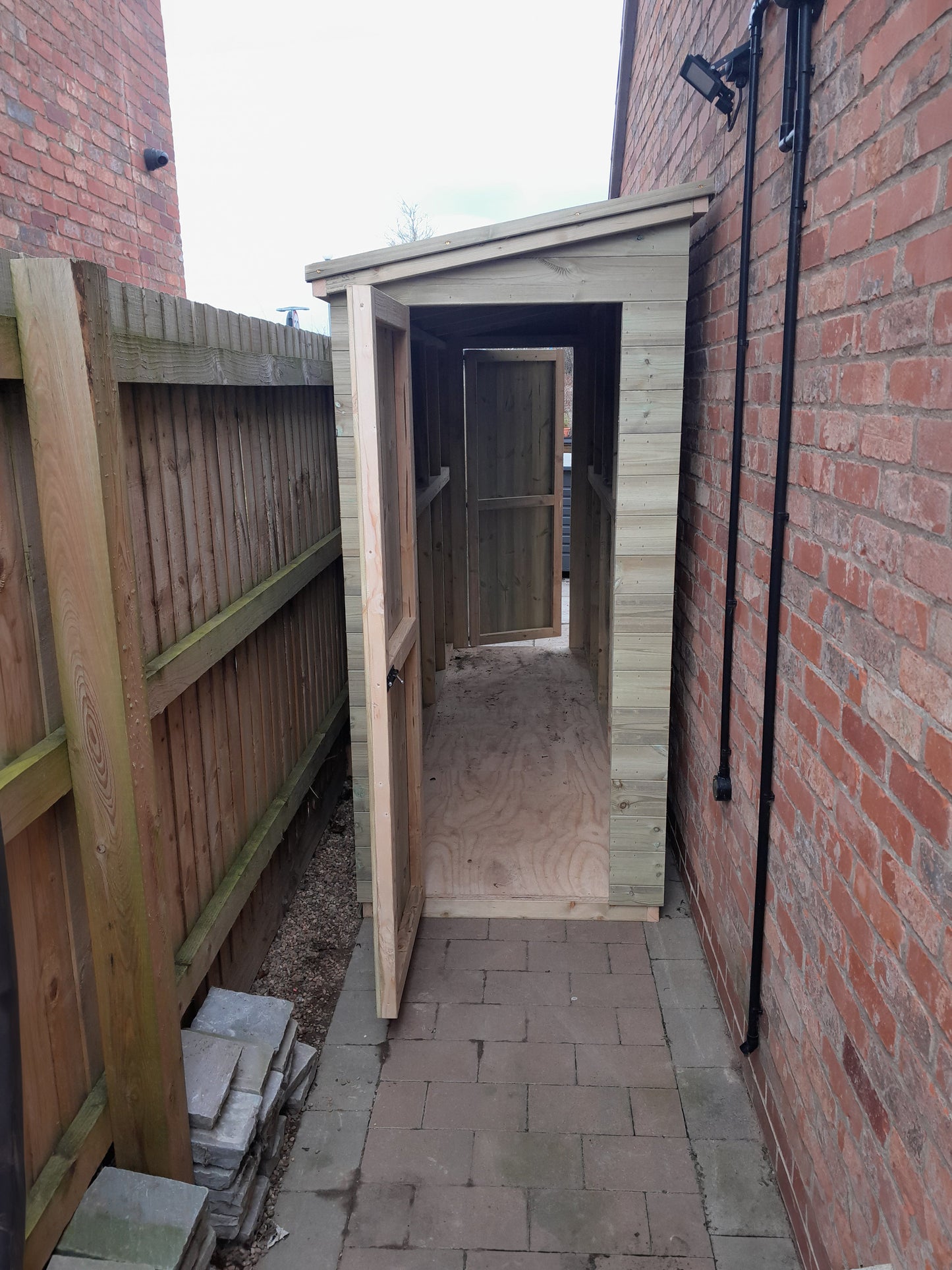 Alleyway Sheds