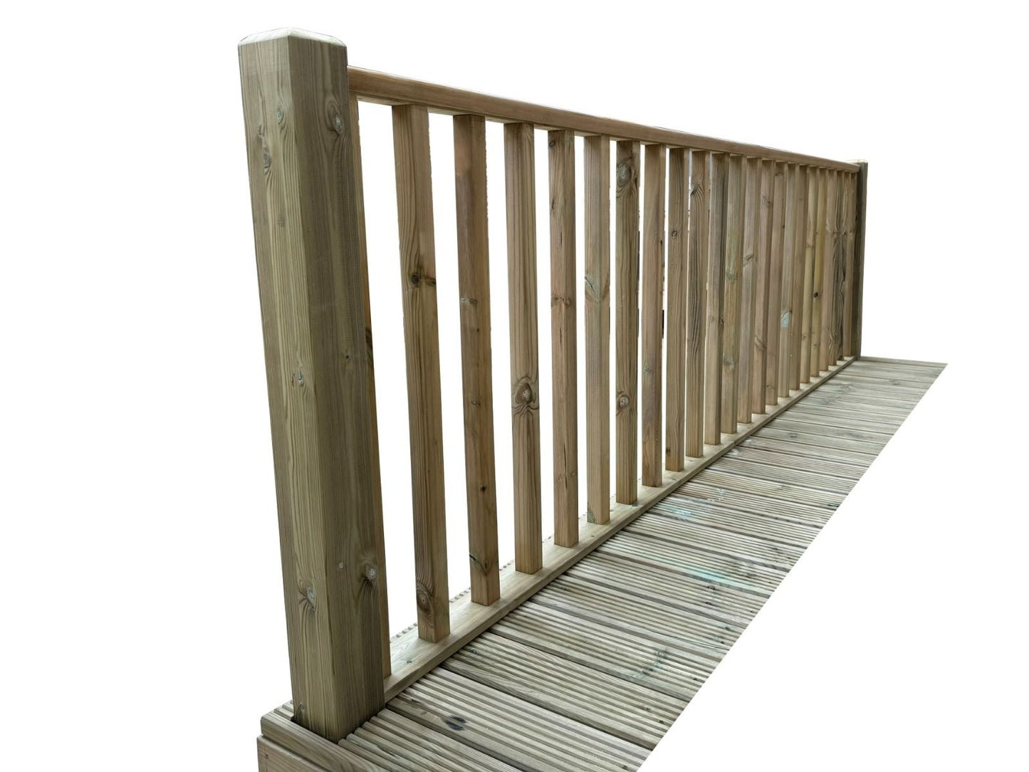 Decking Kit With One Side Balustrade