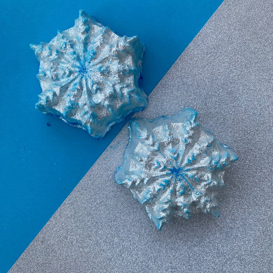 Christmas Shimmer Snowflake Bath Bomb