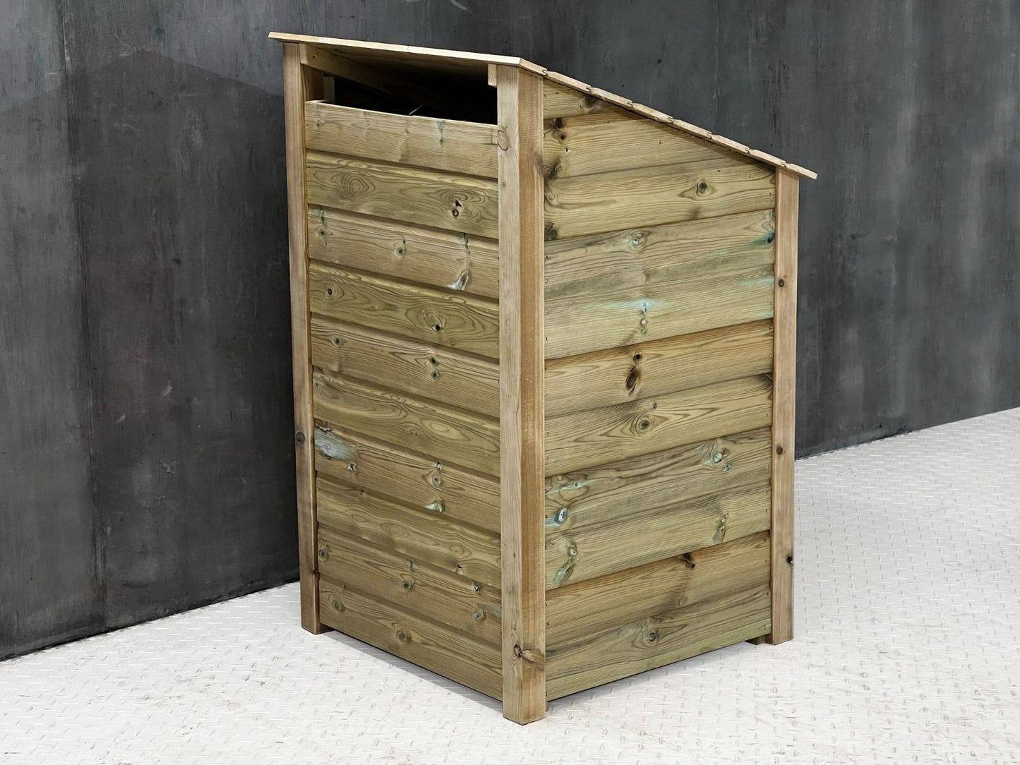 Wooden Premium Tongue/Groove Log Store with Door (W-79cm,H-126cm or H-180cm, D-88cm)