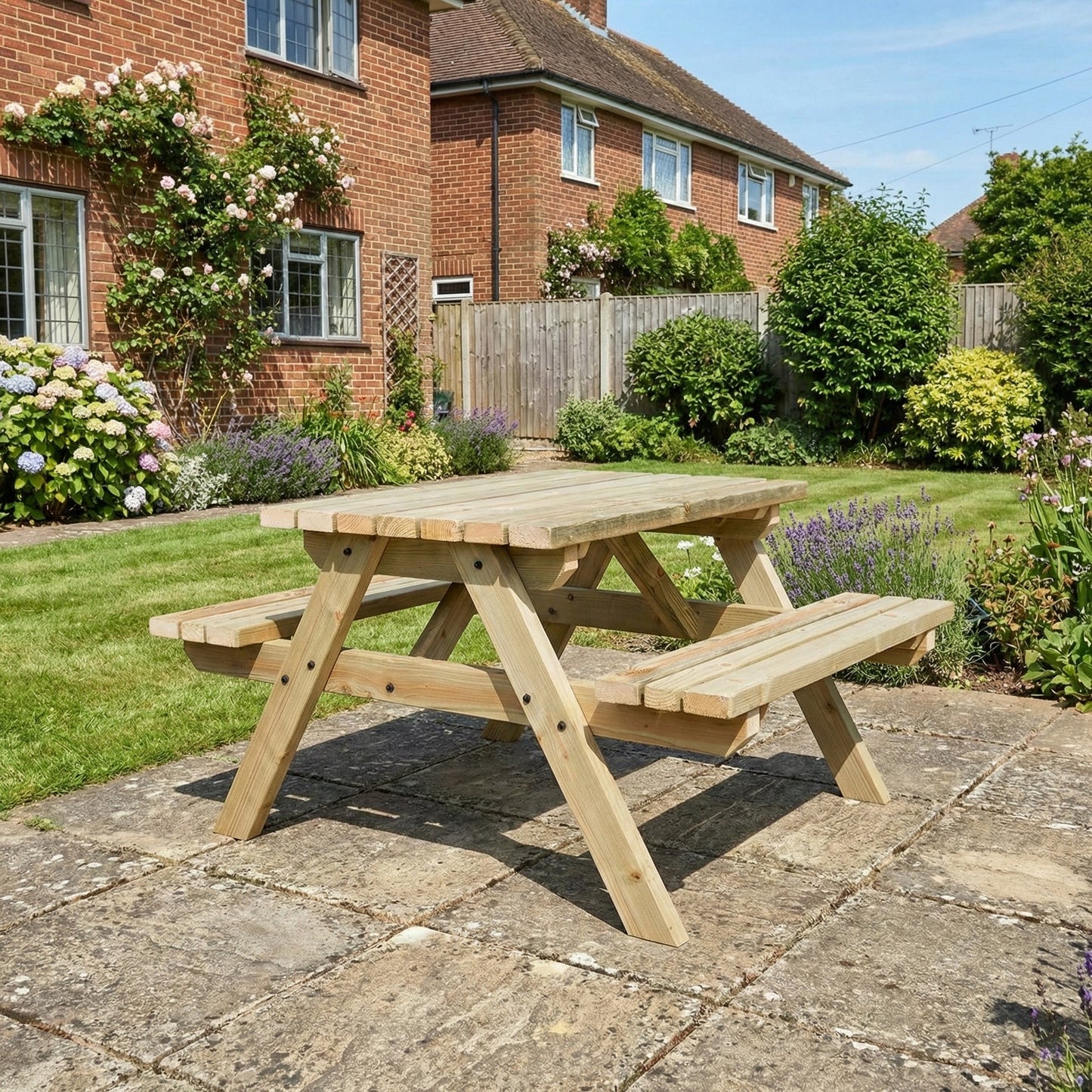 Fortem Pub Style Picnic Table Benches Set