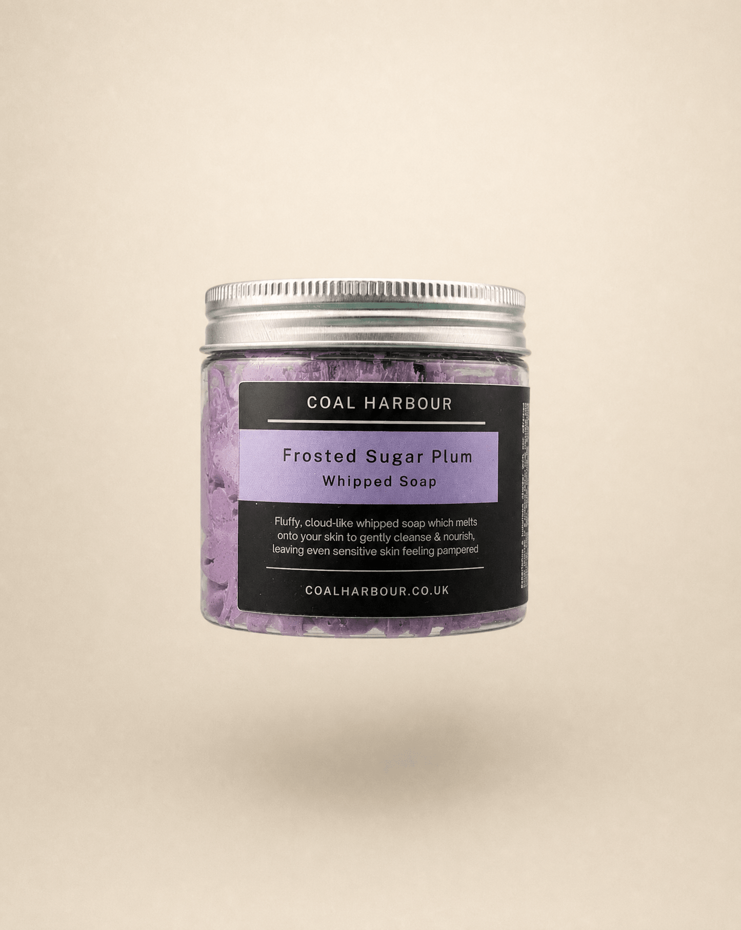 Frosted Sugar Plum Whipped Soap 120g