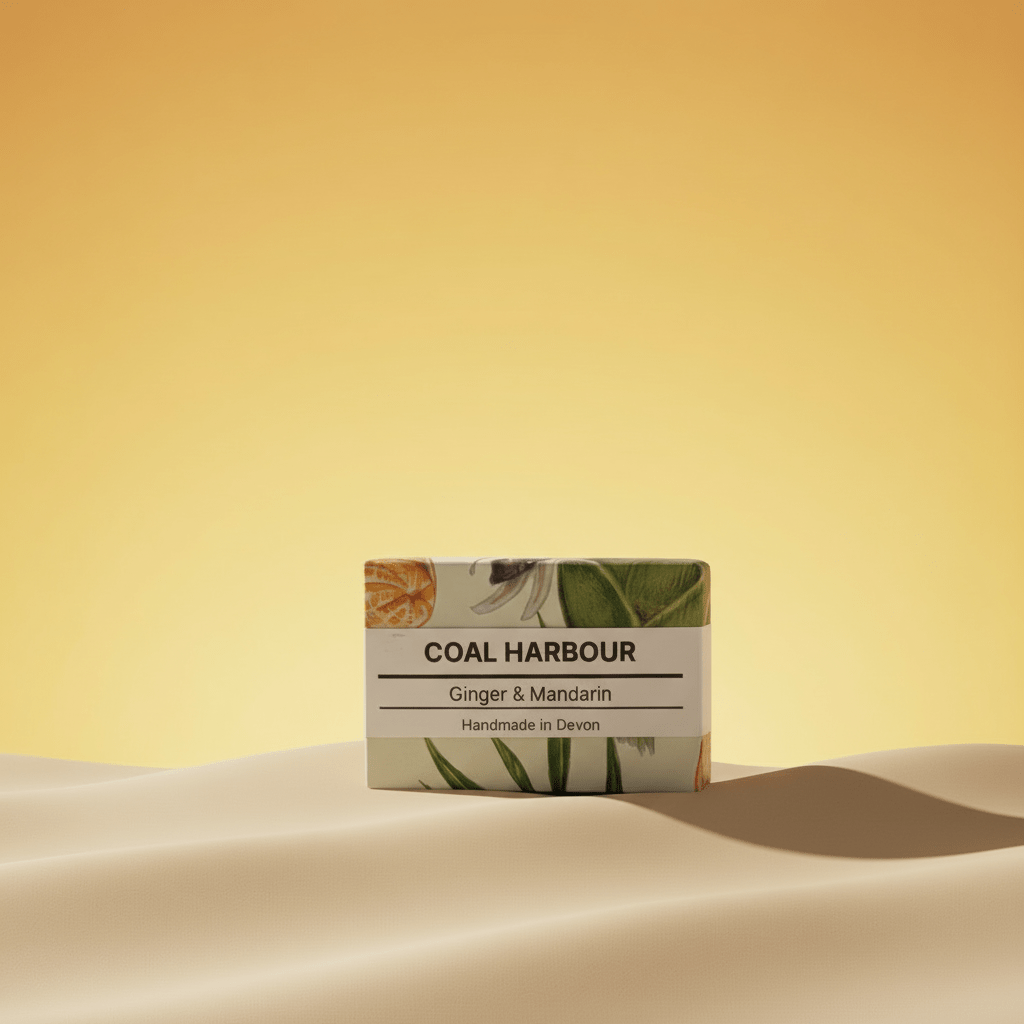 Ginger, Mandarin & Dead Sea Mud 100g Soap Bar