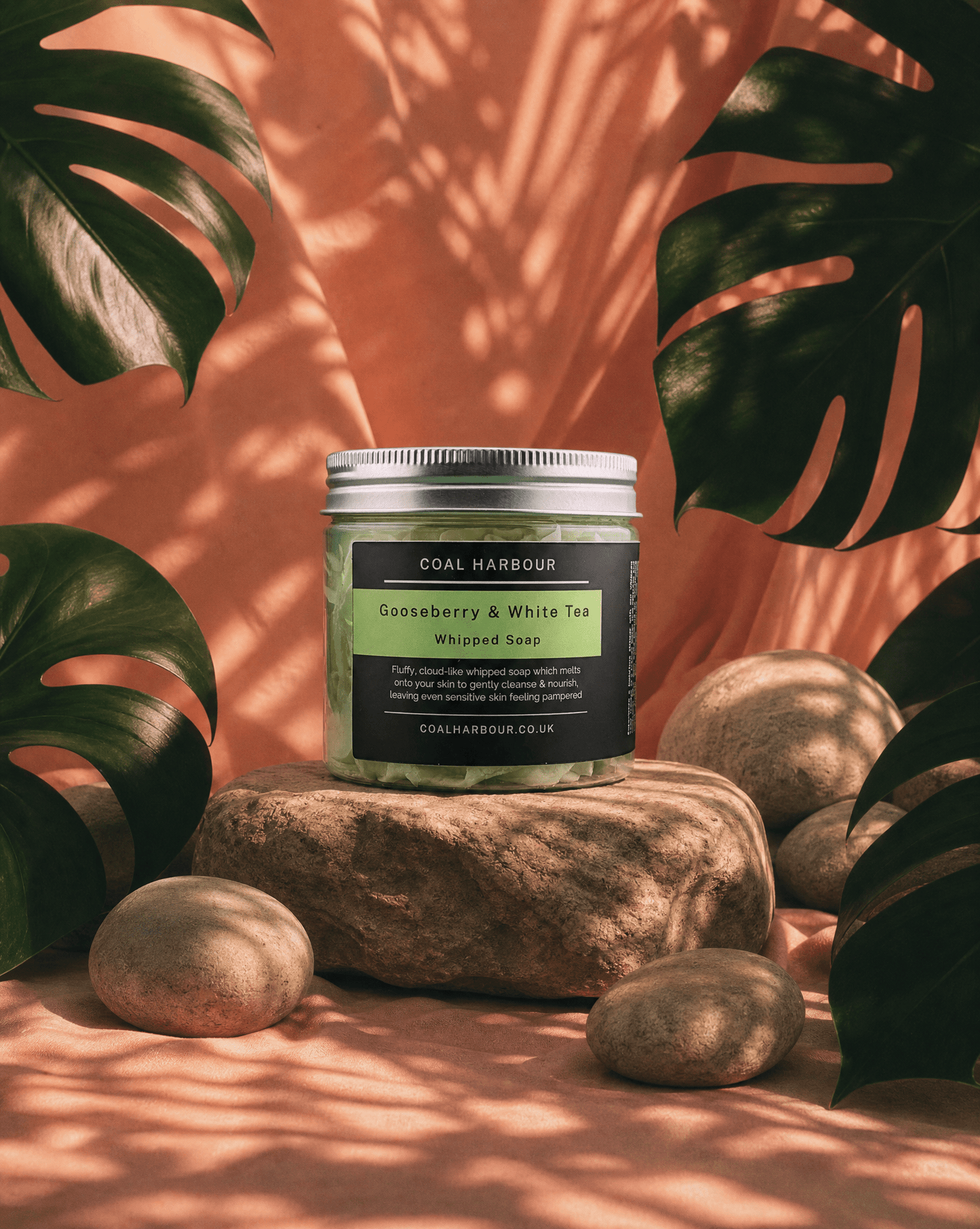 Gooseberry & White Tea Whipped Soap 120g