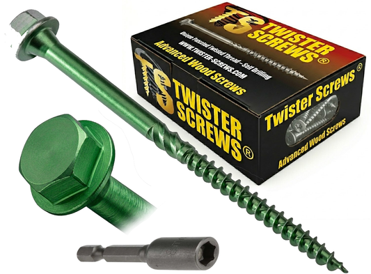 Twister screws Hexdrive