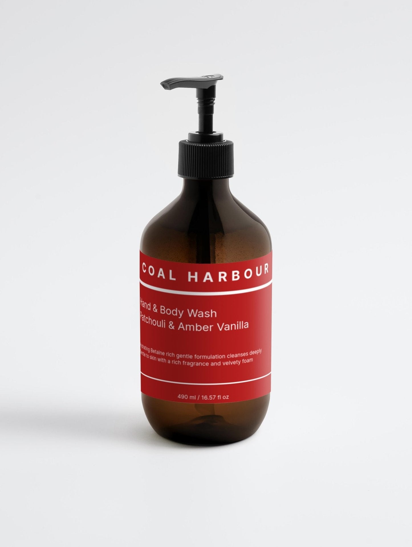 Hand & Body Wash - Patchouli & Amber Vanilla 490ml
