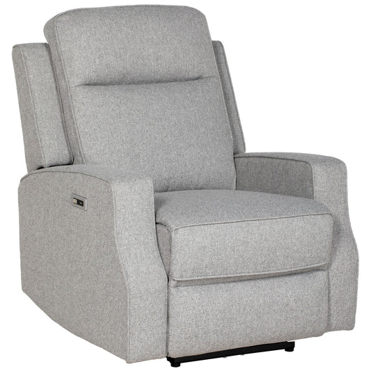 HOMCOM 150\'c2\'b0 Electric Reclining Chair, with USB port and Footrest - Grey