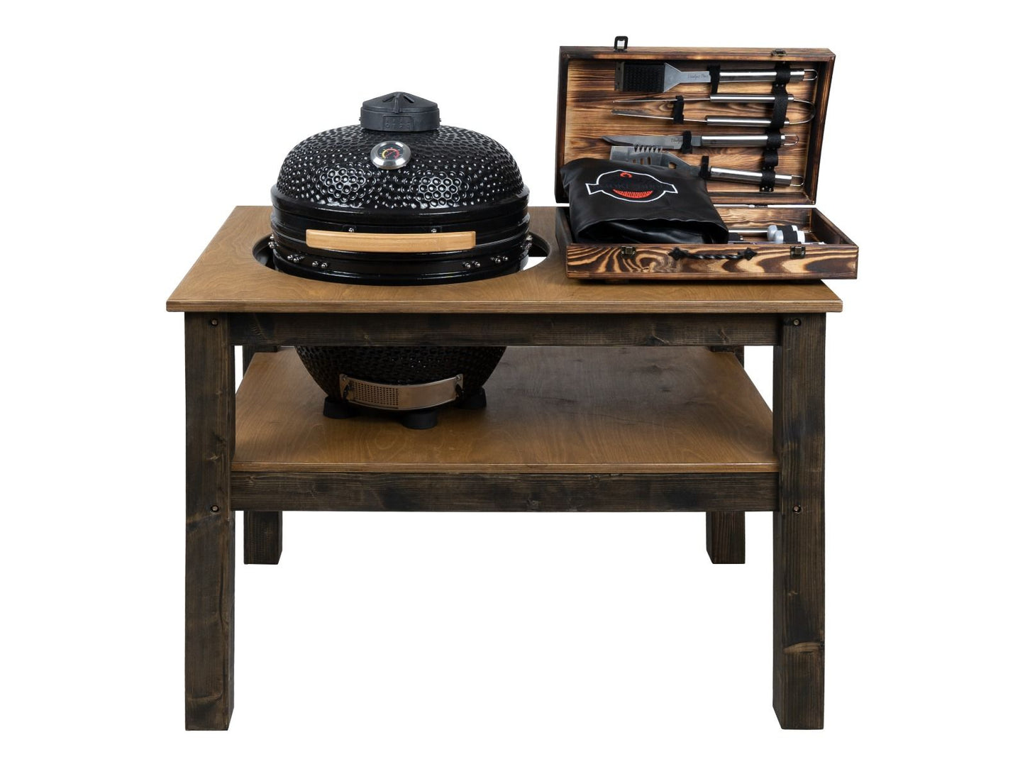 BBQ Space Outdoor Kitchen Islands, for Kamado Bono Minimo Ceramic smoker (1.2m Length)