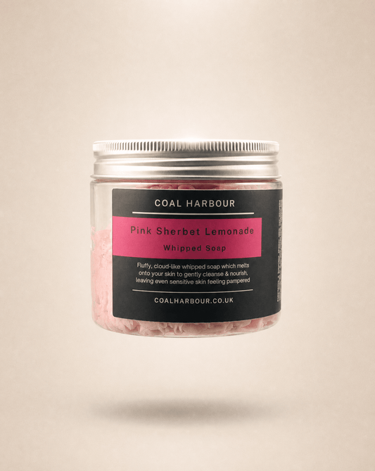 Pink Sherbet Lemonade Whipped Soap 120g