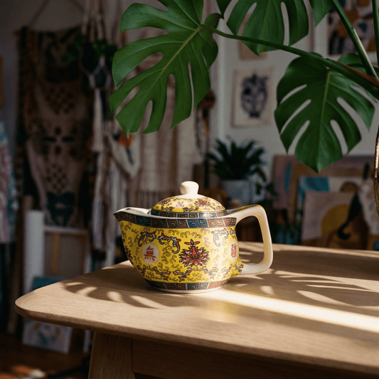 Small Herbal Teapot - Long Life Oriental