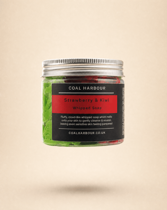 Strawberry & Kiwi Whipped Soap 120g