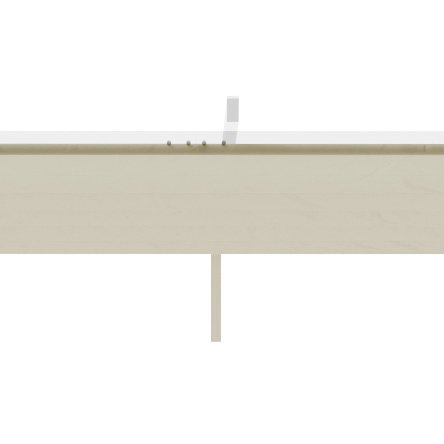 Outsunny Retractable Pergola Shade Cover, Replacement Canopy Fabric for 3 x 3 (m) Pergola, Gazebo Retractable Roof, Cream White