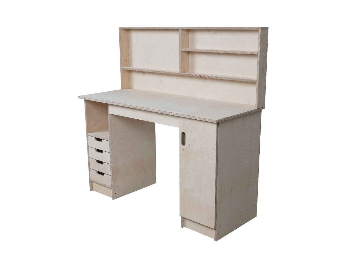 Multi-purpose wooden workbench, storage cabinet Olympus-7