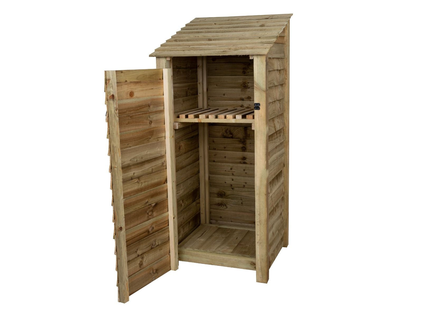 Wooden Garden Tool Storage with Shelf W-79cm, H-126cm or 180cm, D-88cm