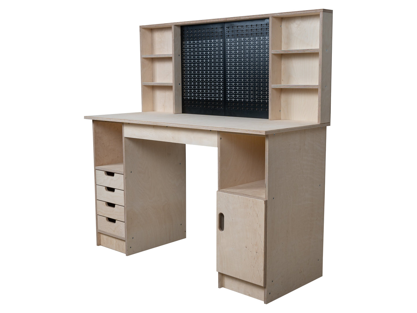 Multi-purpose wooden workbench, storage cabinet Olympus-1