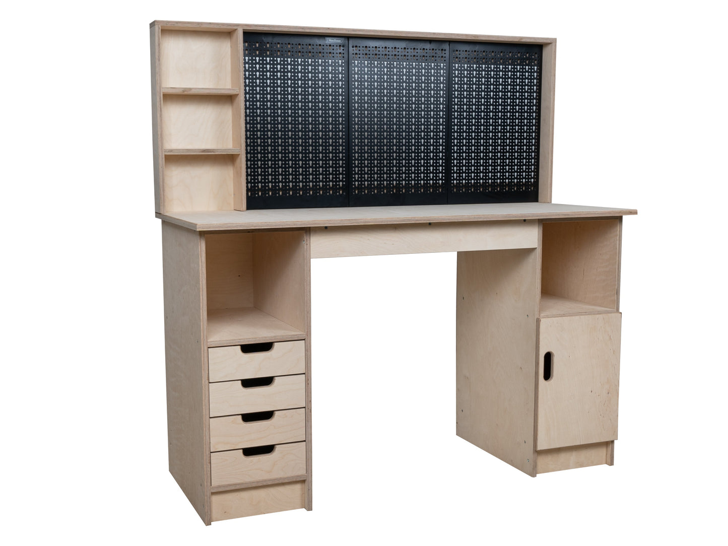 Multi-purpose wooden workbench, storage cabinet Olympus-1