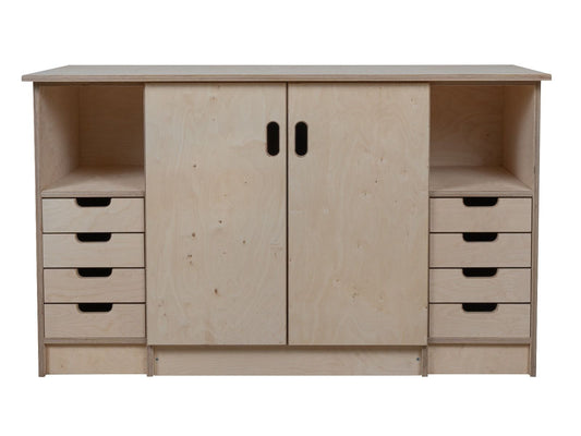 Multi-purpose wooden workbench, storage cabinet Olympus-10