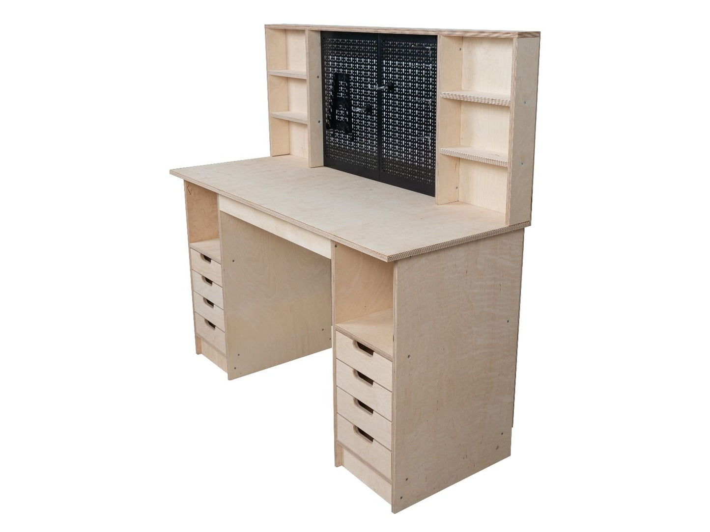 Multi-purpose wooden workbench, storage cabinet Olympus-2