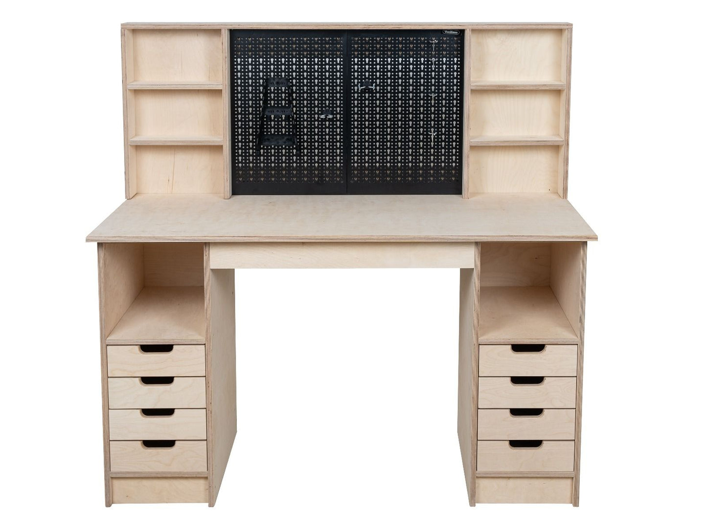 Multi-purpose wooden workbench, storage cabinet Olympus-2